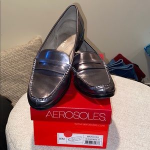Aerosoles Metallic Loafer